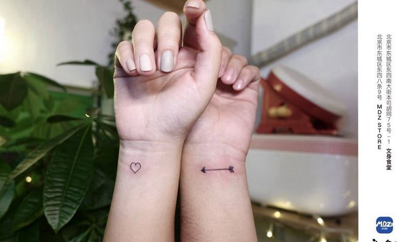 无标题纹身图片_手臂简笔画纹身图案