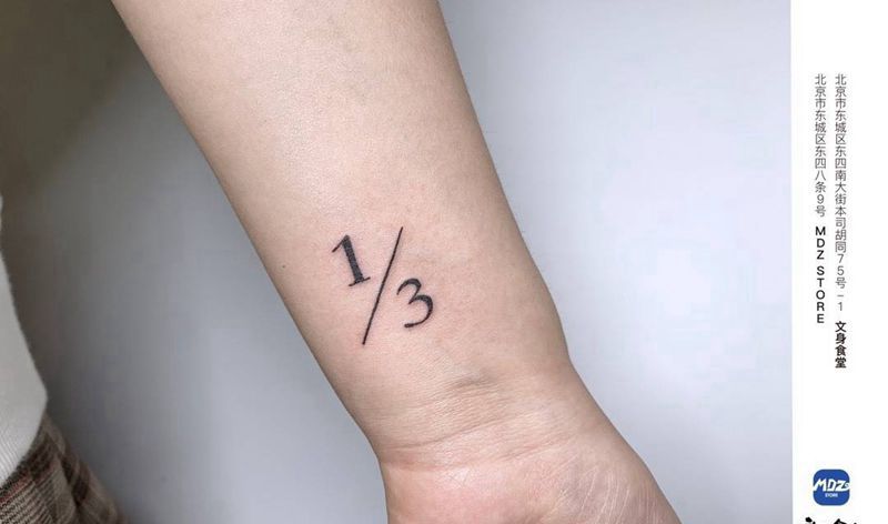 3/1纹身图片_手臂数字纹身图案
