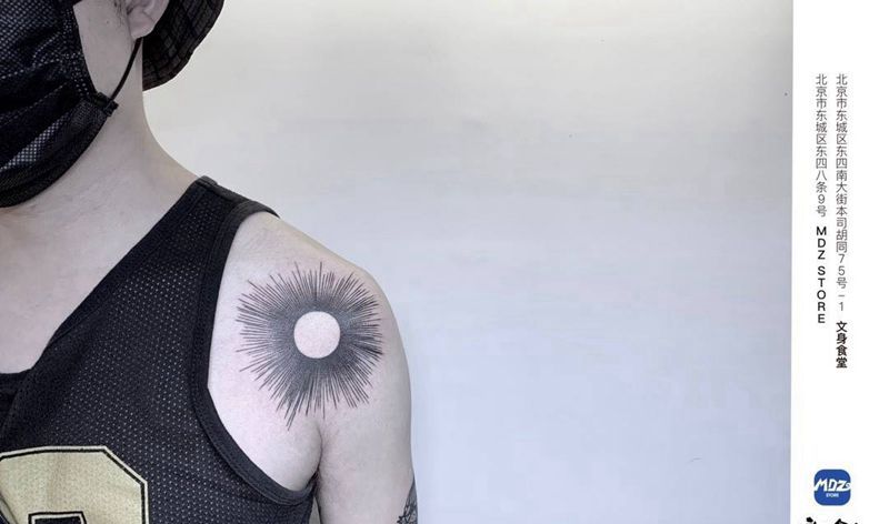 无标题纹身图片_肩部纹身图案