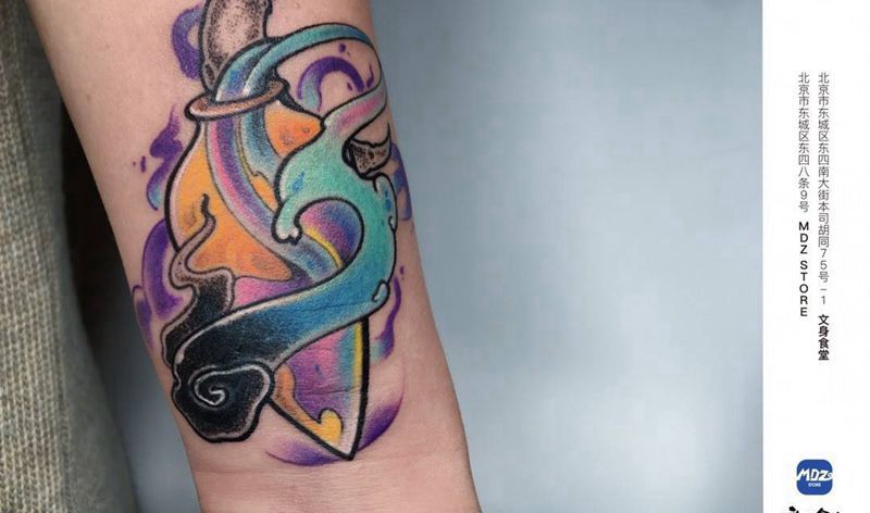 遮盖纹身图片_手臂遮盖纹身图案