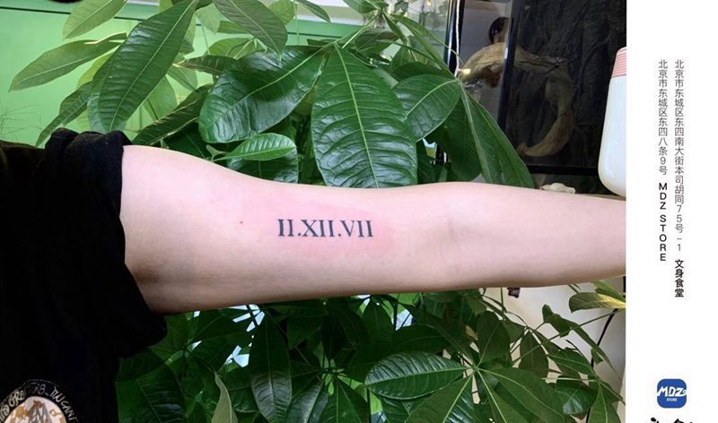 无标题纹身图片_手臂英文纹身图案