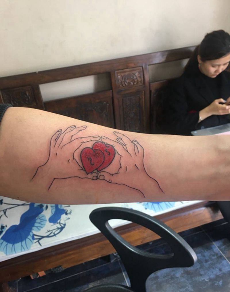 小清新纹身图片_