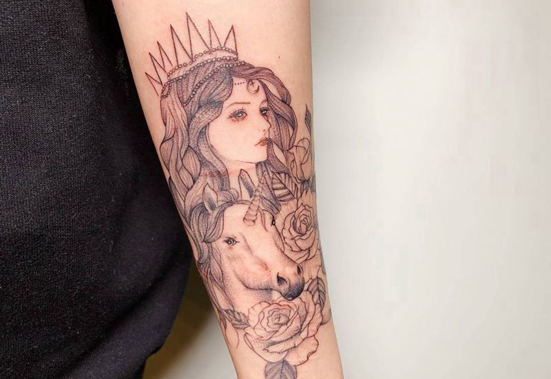 无标题纹身图片_手臂New School纹身图案