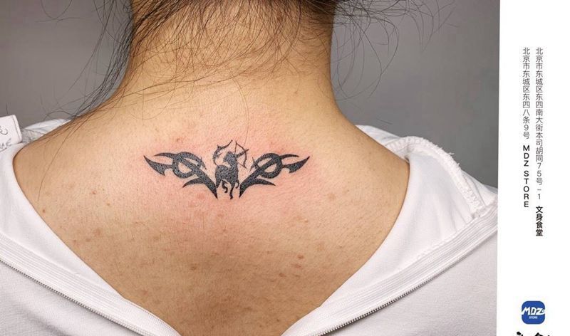 无标题纹身图片_背部图腾纹身图案