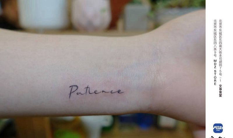 无标题纹身图片_手臂英文纹身图案