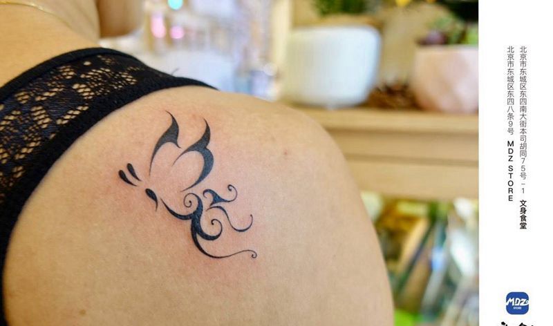 无标题纹身图片_肩部图腾纹身图案