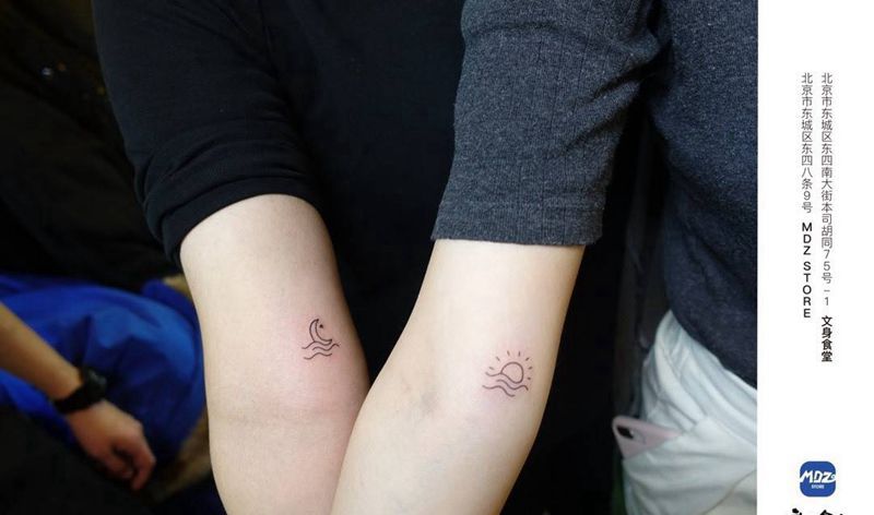 无标题纹身图片_手臂简笔画纹身图案