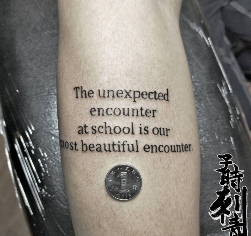 英文纹身图片_手臂纹身图案