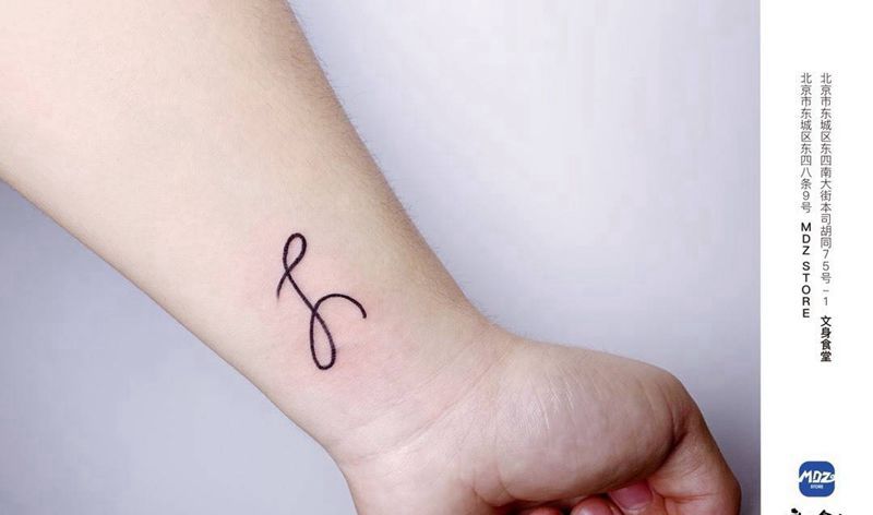 无标题纹身图片_手臂简笔画纹身图案