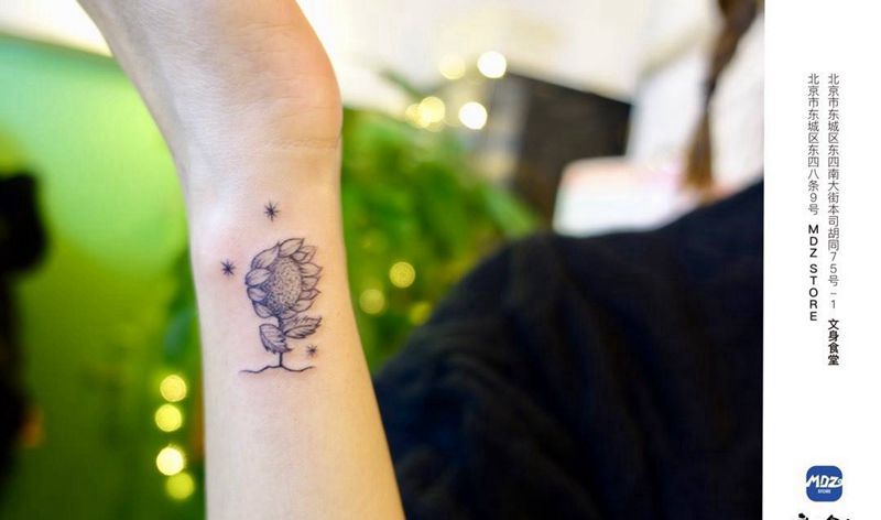 无标题纹身图片_手臂简笔画纹身图案