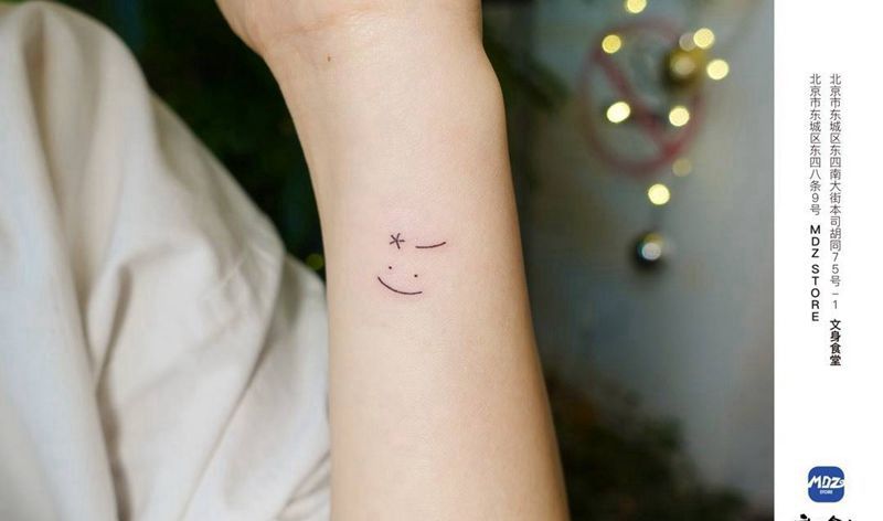 无标题纹身图片_手臂简笔画纹身图案