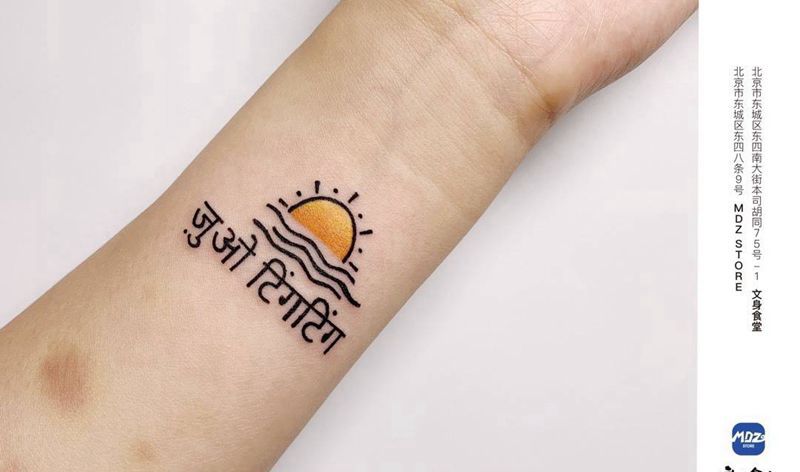 无标题纹身图片_手部New School纹身图案