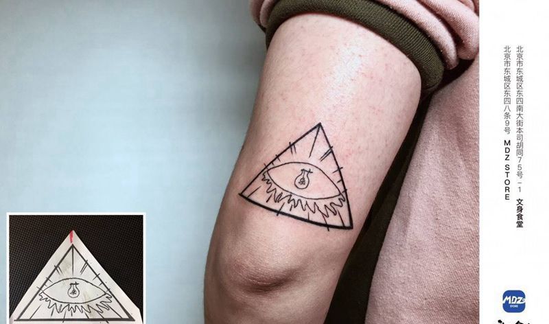 无标题纹身图片_手臂简笔画纹身图案