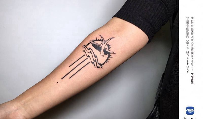 无标题纹身图片_手臂New School纹身图案