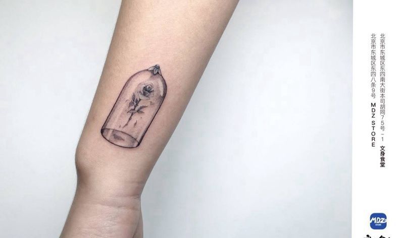 无标题纹身图片_手臂点刺纹身图案