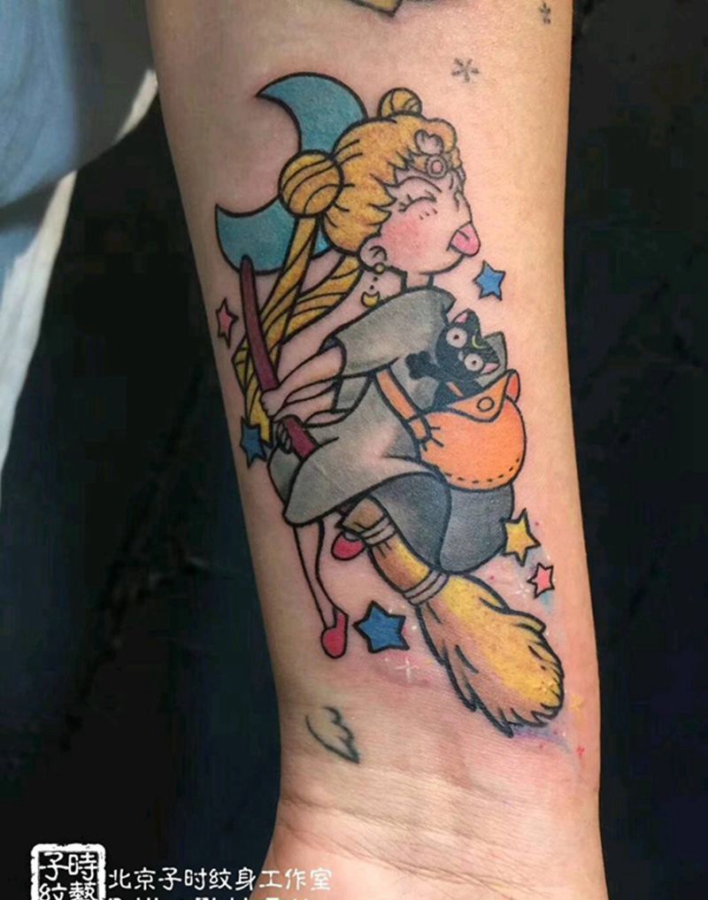 可爱纹身图片_Old School纹身图案