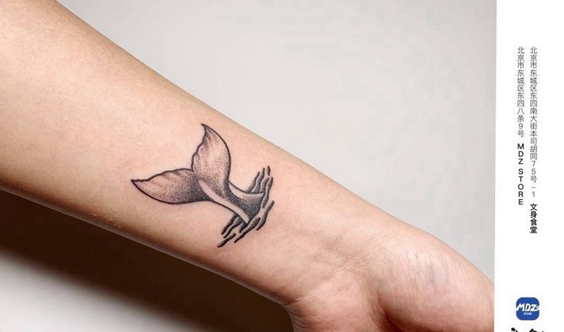 无标题纹身图片_手部New School纹身图案