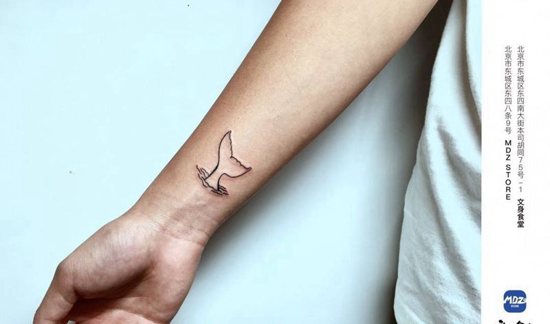 无标题纹身图片_手臂简笔画纹身图案