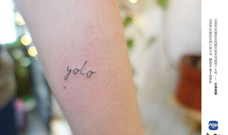 无标题纹身图片_手臂英文纹身图案