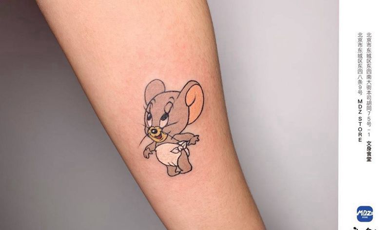 无标题纹身图片_手臂New School纹身图案