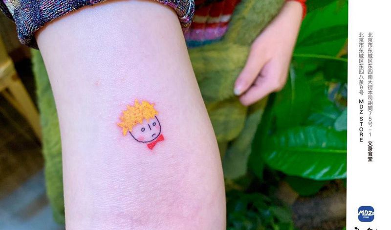 无标题纹身图片_手臂New School纹身图案