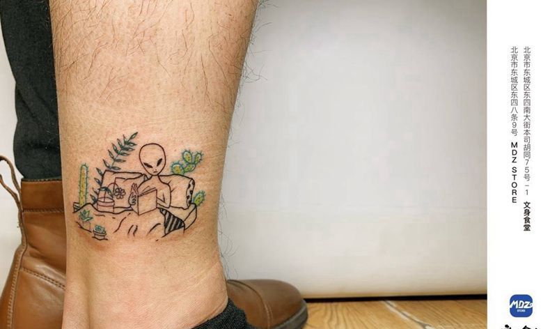 无标题纹身图片_手臂脚部New School纹身图案