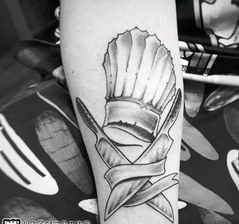 厨师纹身图片_手臂纹身图案