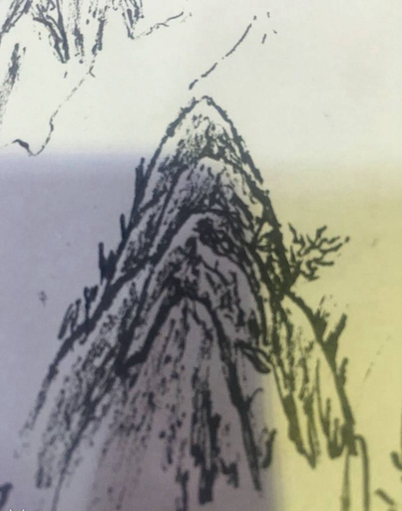 山纹身图片_手稿原创纹身图案