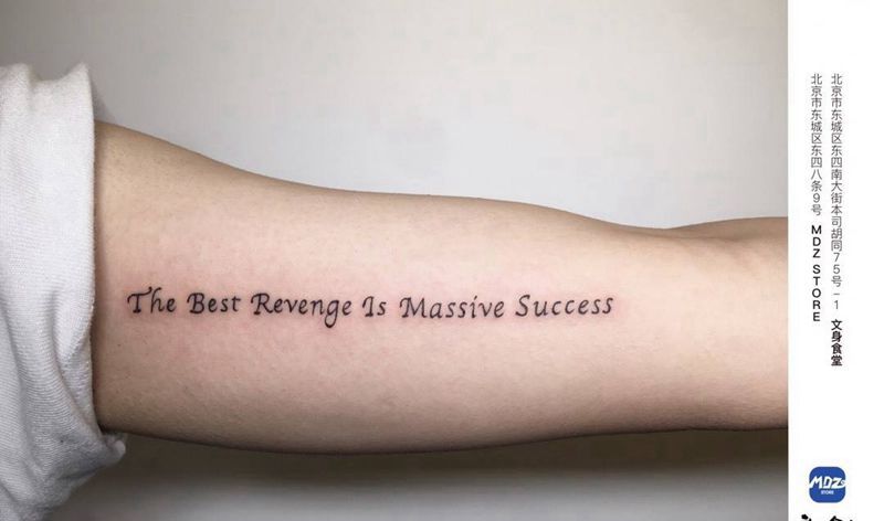 无标题纹身图片_手臂文字纹身图案