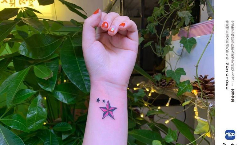 无标题纹身图片_手臂水彩纹身图案