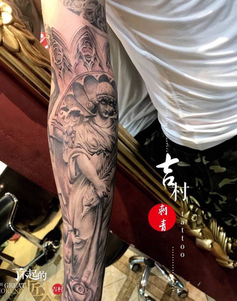 写实纹身图片_