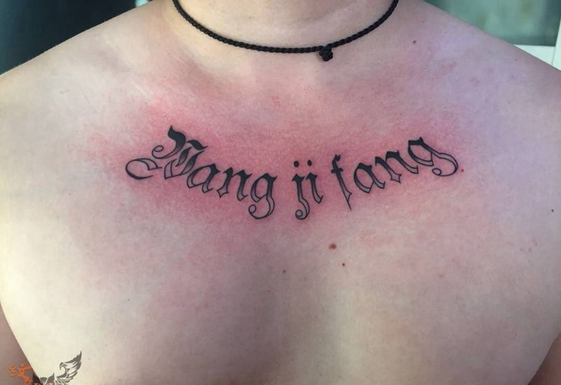 字母&小图合集5纹身图片_传统欧美肖像写实字符几何图腾腰部胸部臀部纹身图案