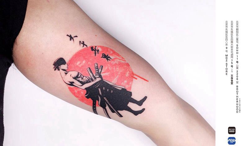 无标题纹身图片_手臂New School纹身图案