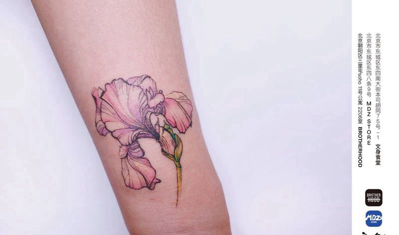 无标题纹身图片_手臂点刺纹身图案