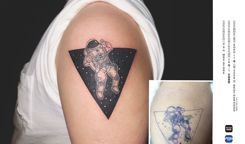 遮盖纹身图片_手臂遮盖纹身图案