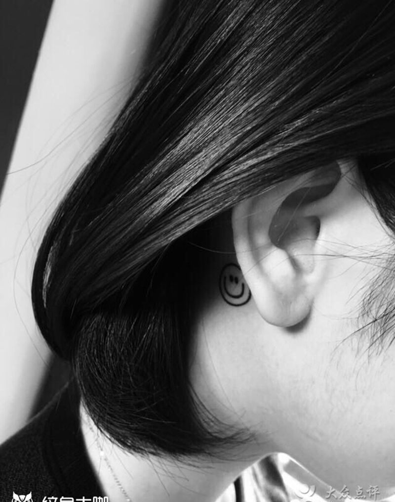 京都墨客刺青纹身图片_原创成品脚部清新字母纹身图案