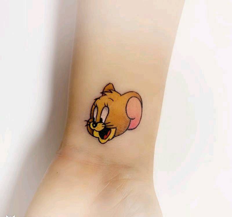 杰瑞纹身图片_手臂New School纹身图案