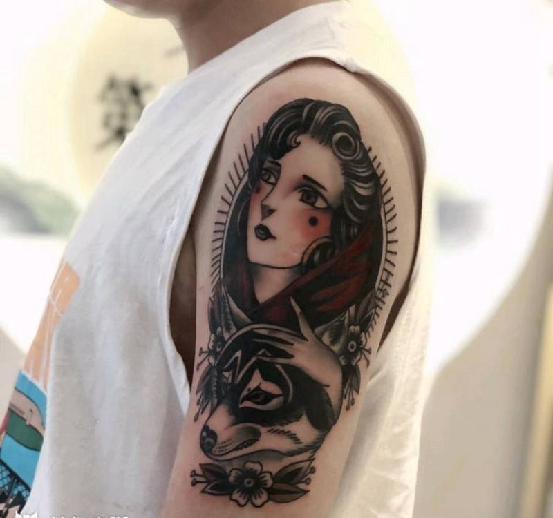 old school纹身图片_手臂Old School纹身图案