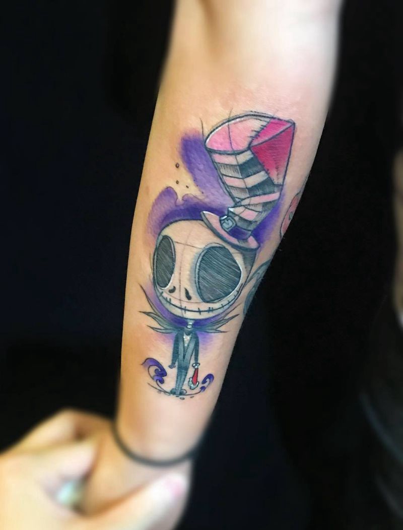 小僵尸纹身图片_