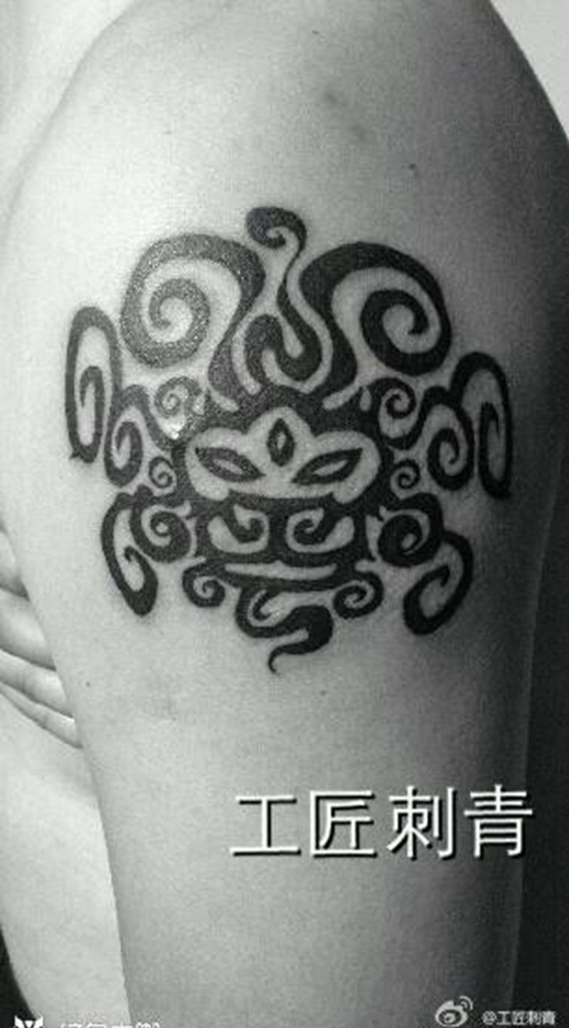 图腾纹身图片_