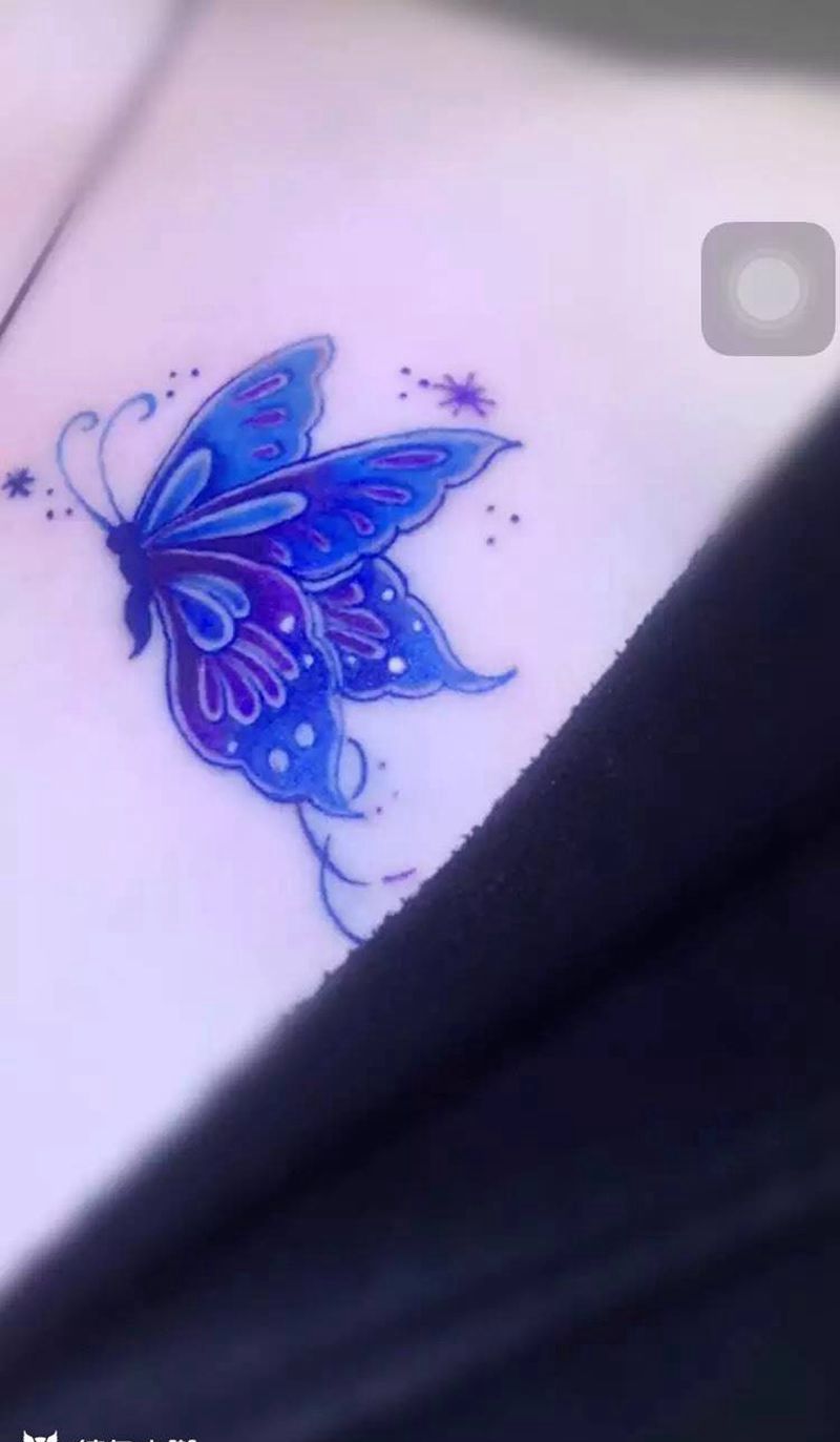 蝴蝶纹身图片_