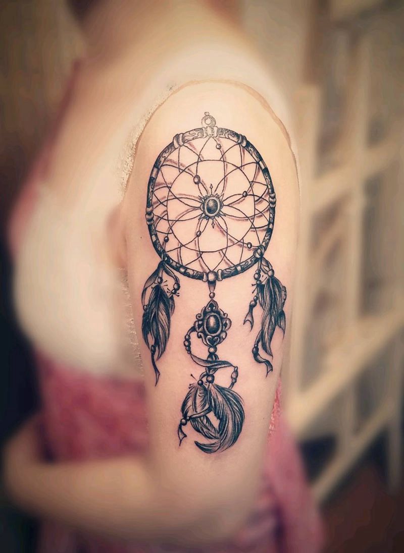 捕梦网 二纹身图片_欧美清新写实字符图腾原创成品纹身图案