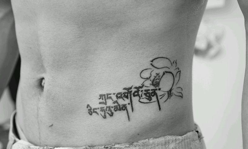 藏文图腾纹身图片_