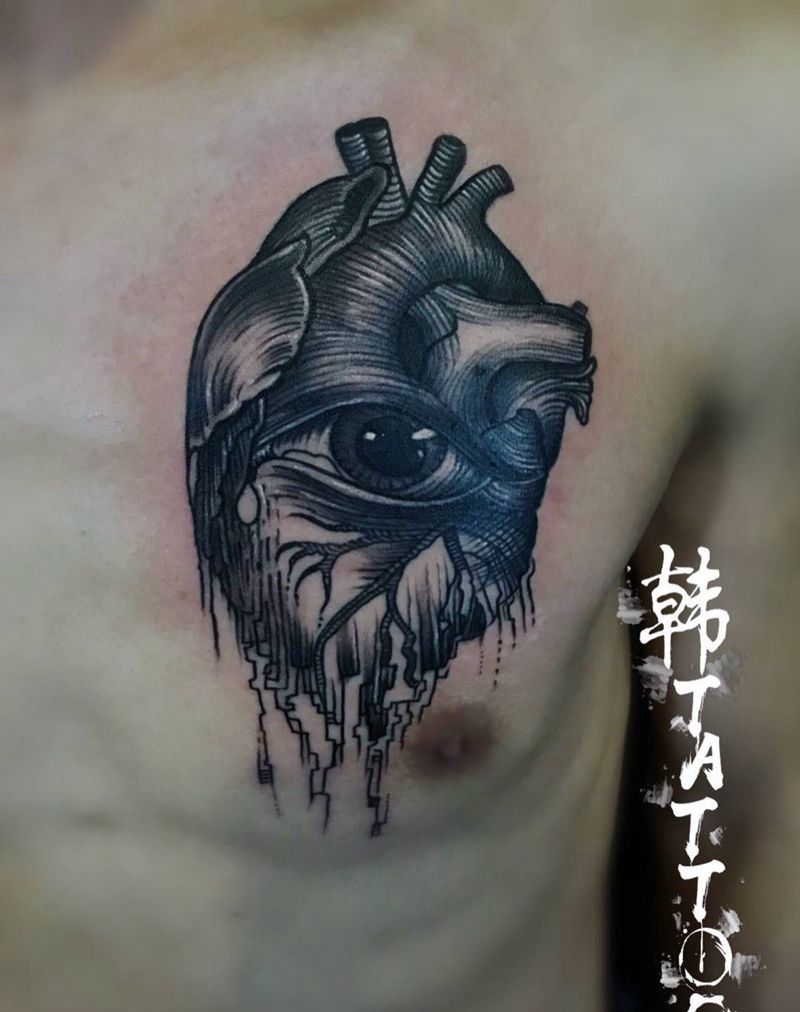 心脏纹身图片_