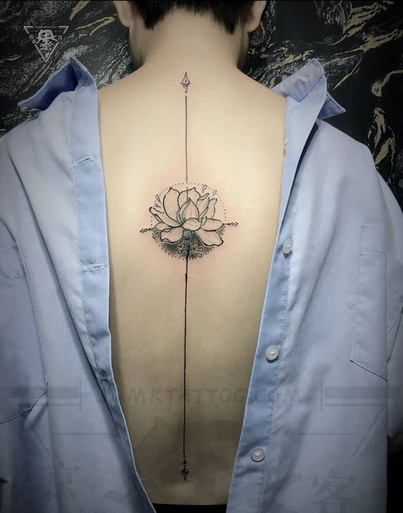 京都墨客刺青纹身图片_颈部背部新传统纹身图案