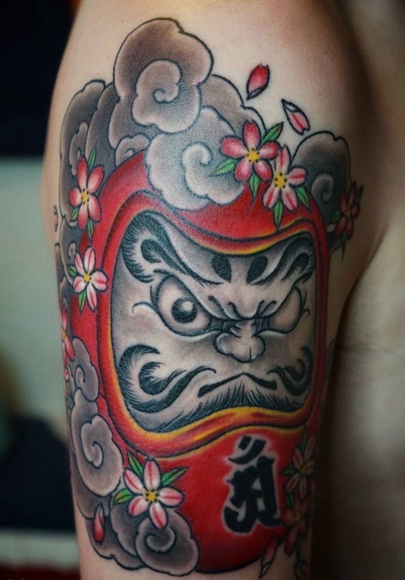 达摩 原创纹身图片_