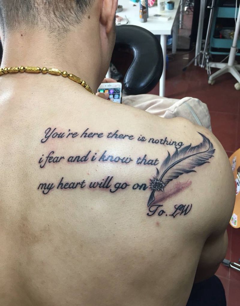 字 毛纹身图片_手稿脚部肖像胸部腹部植物动物几何习俗欧美纹身图案