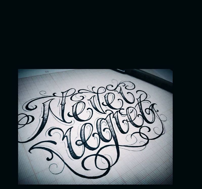 京都墨客刺青--浩子纹身图片_成品胸部腰部原创清新字符纹身图案