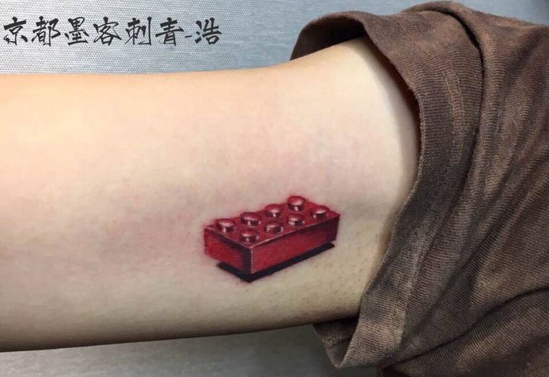 京都墨客刺青纹身图片_插画手稿成品手臂清新原创字符纹身图案