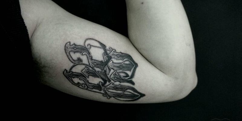 纽约212 北京010纹身图片_手臂欧美字符成品纹身图案